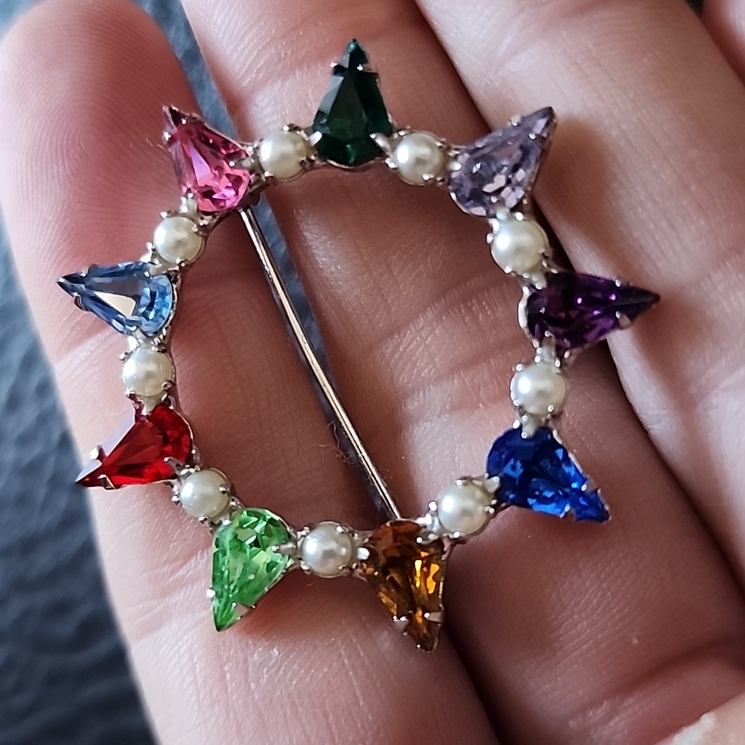 Vtg B. David Brooch